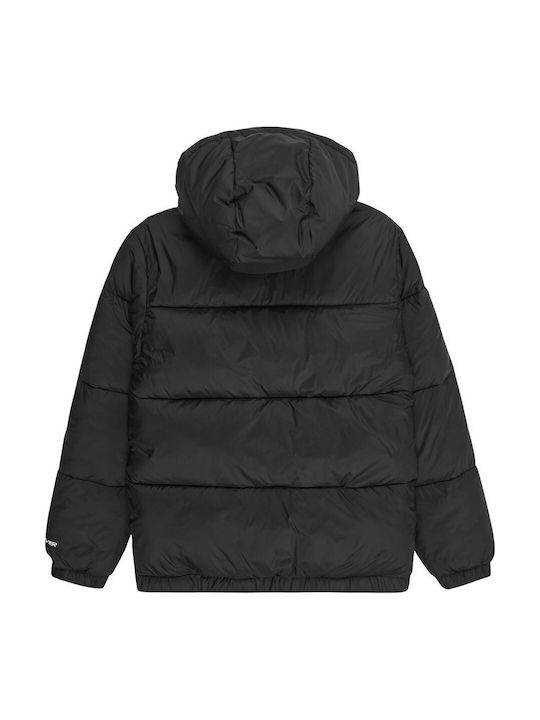 Cold Days Youth Kids Coats & Jackets Casual Hooded Black