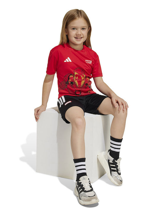 Kinder-Set mit Shorts Sommer 2Stück RED