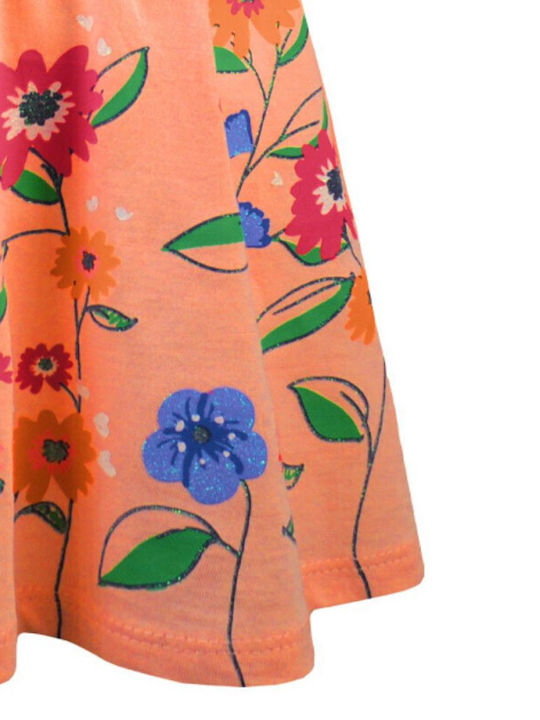Children's Dress Sleeveless Coral