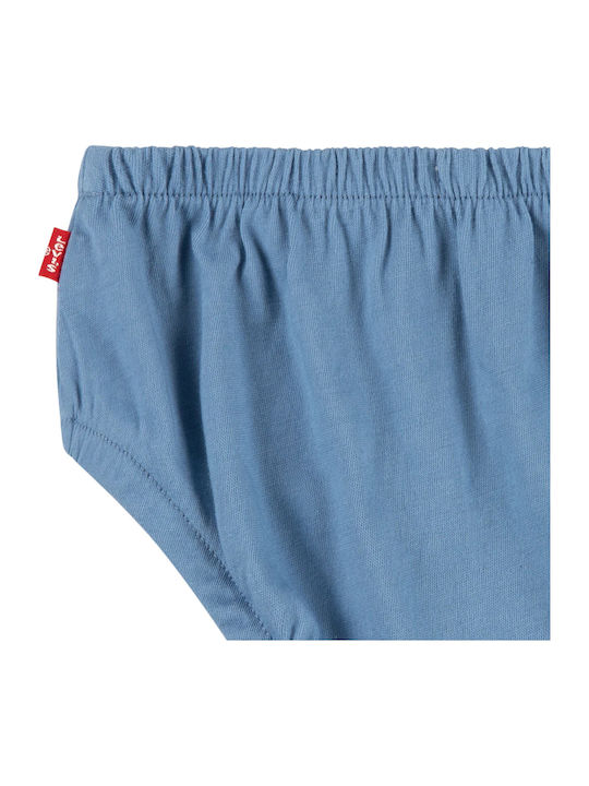 Set Rochii pentru Copii Cu mâneci scurte Set cu Chiloțel Multicolor