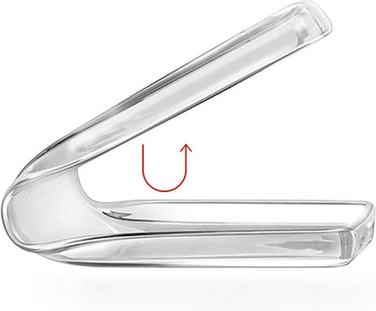 Umschlag Rückseite Silikon / Kunststoff 0.6mm Transparent (Realme Note 70T, SKYDDAR INNOVATION)