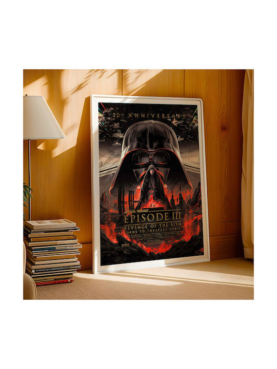 Poster Star Wars Revenge Sith 20th Anniversary Mv303 21cm X 30cm