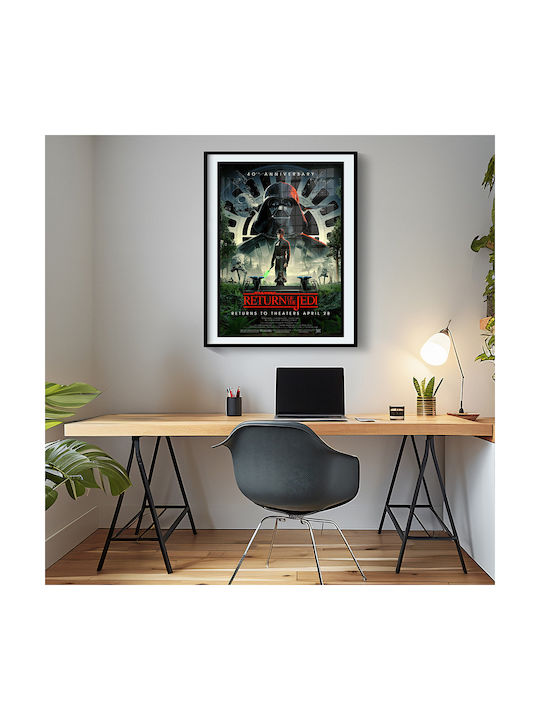 Poster Star Wars Return Jedi 40 De Ani Mv301 60cm X 90cm