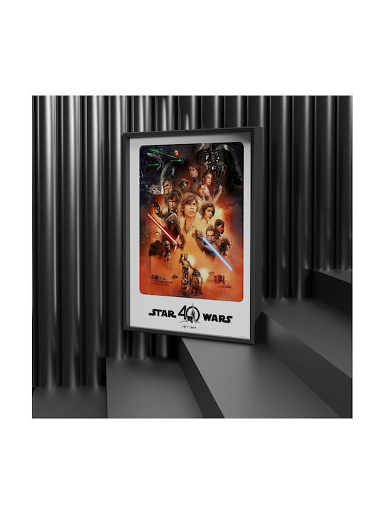 Αφίσα Star Wars 40th Anniversary Αφίσα Star Wars 40th Anniversary