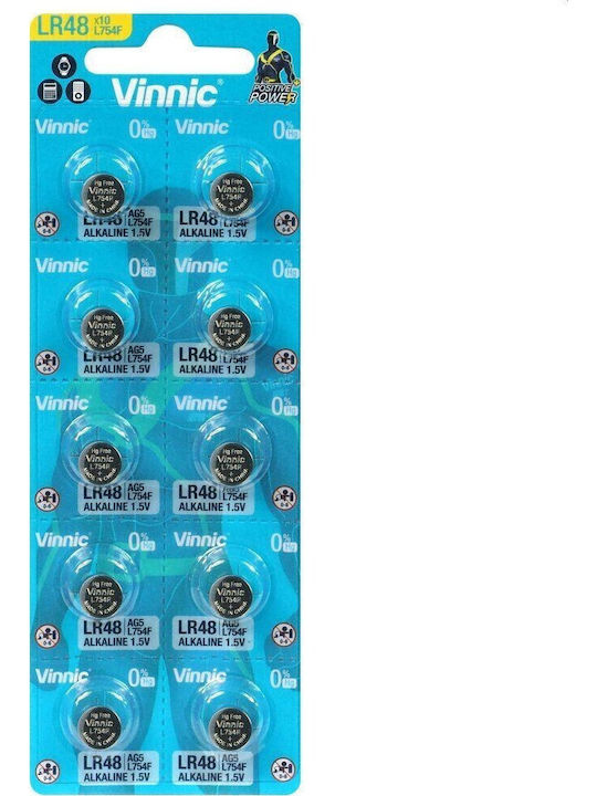 Vinnic Αλκαλικές Μπαταρίες Ρολογιών 1.5V 10τμχ