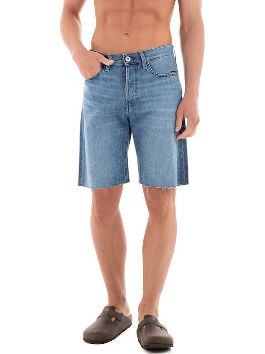Dakota Men's Denim Shorts Regular Fit Blue