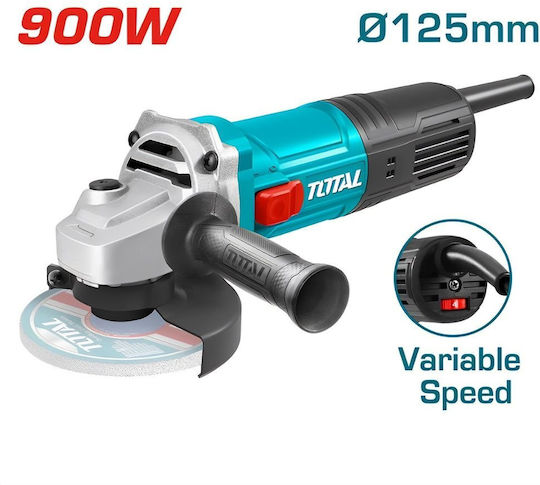 Total Τροχός 125mm Ρεύματος 900W με Ρύθμιση Στροφών