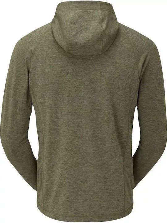 Ανδρική Ζακέτα Fleece Olive