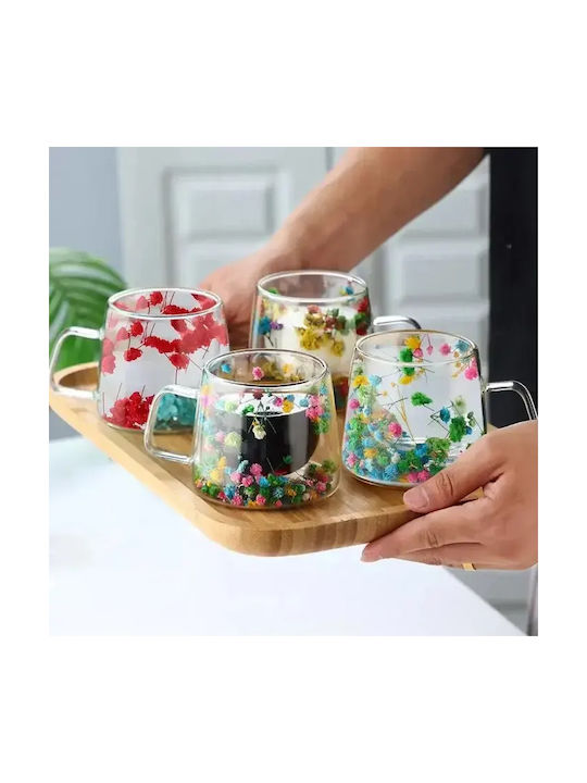 CupHup Blum Чаша Стъклен Прозрачна 200мл