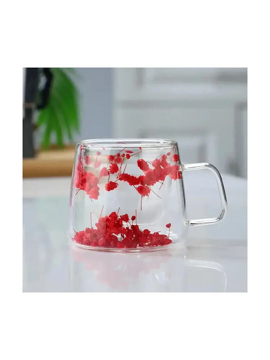CupHup Blum Чаша Стъклен Прозрачна 200мл