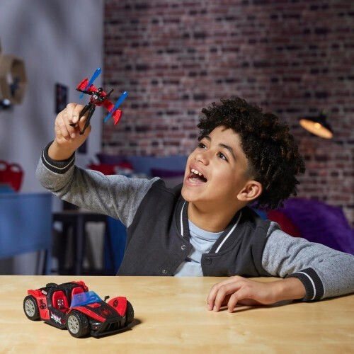 Hasbro Spider-Man Venomversus Epic World Of Action Car Miles Morales Remix Blast Racer 1:10 for Ages 4+