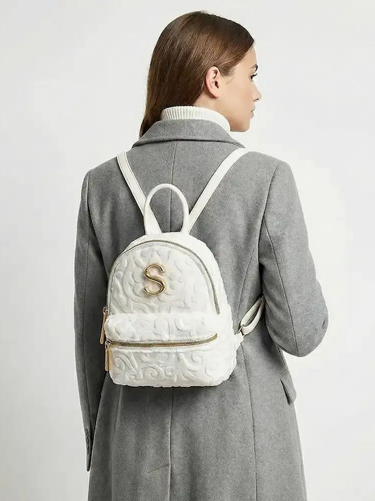 Women's Bag Backpack Ecru