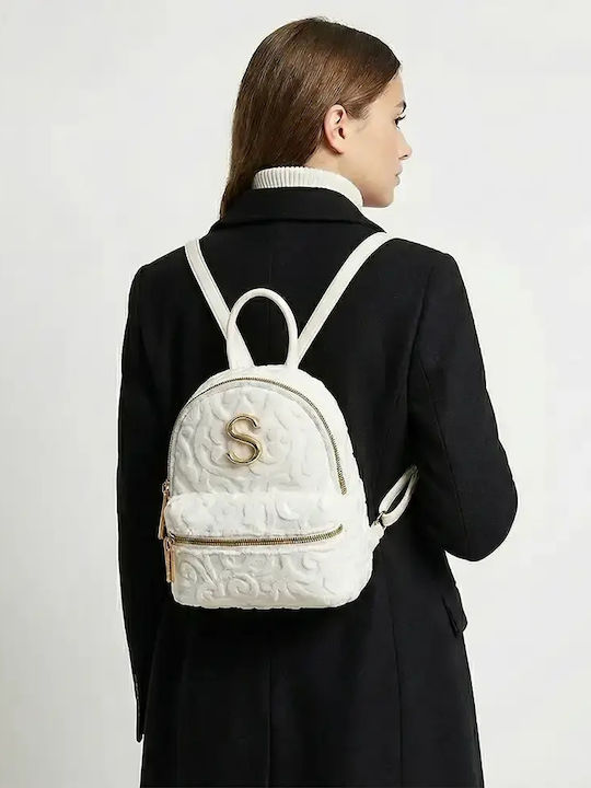 Women's Bag Backpack Ecru