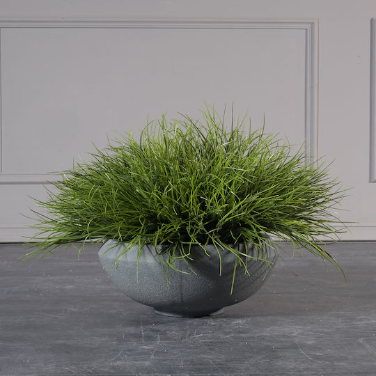 Supergreens Γλάστρα Πήλινη Γκρι 55x55εκ.