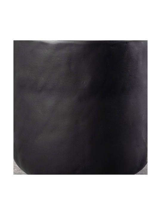 Supergreens Γλάστρα Τσιμεντένια Μαύρη 38x38x38εκ.