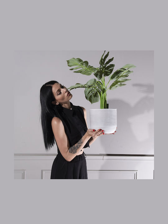 Supergreens Planter White 22x22cm.
