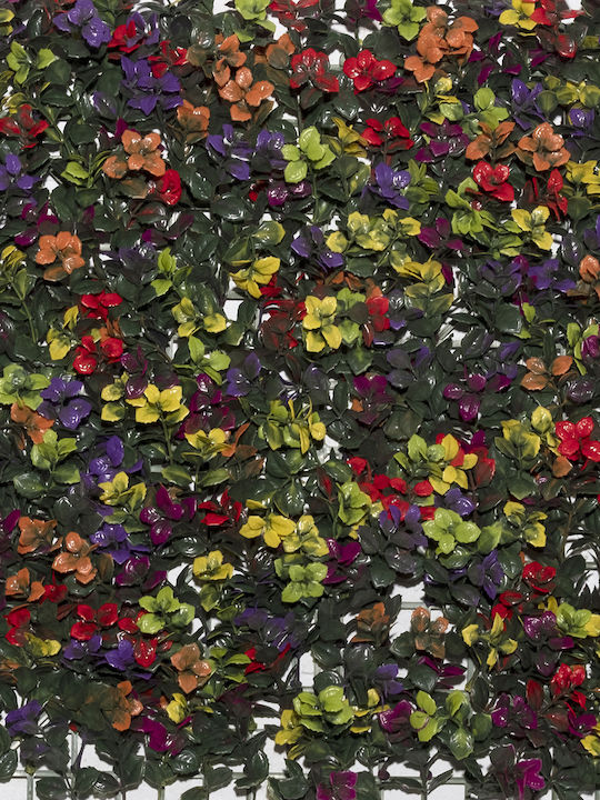 Supergreens Artificial Foliage Panel Buxus Multicolor 50x50cm