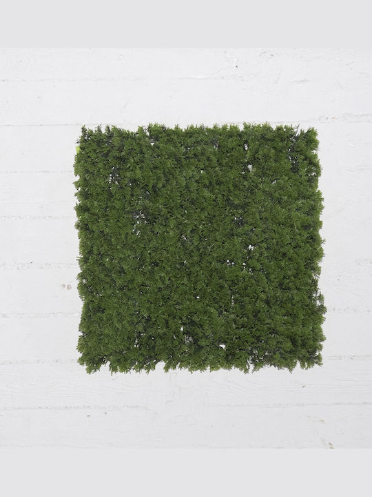 Supergreens Artificial Foliage Panel Fern Green Cinnamon 50x50cm