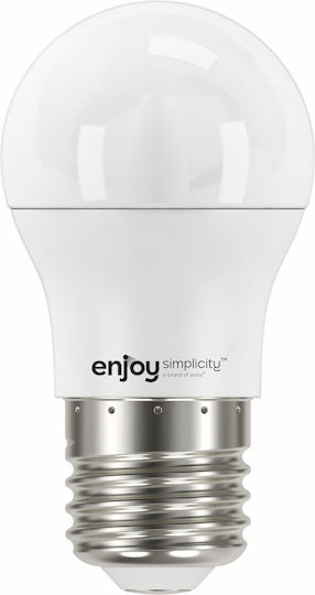 Elvhx LED Bulb 7.5W 85mm for Socket E27 and Shape P45 Cool White 830lm