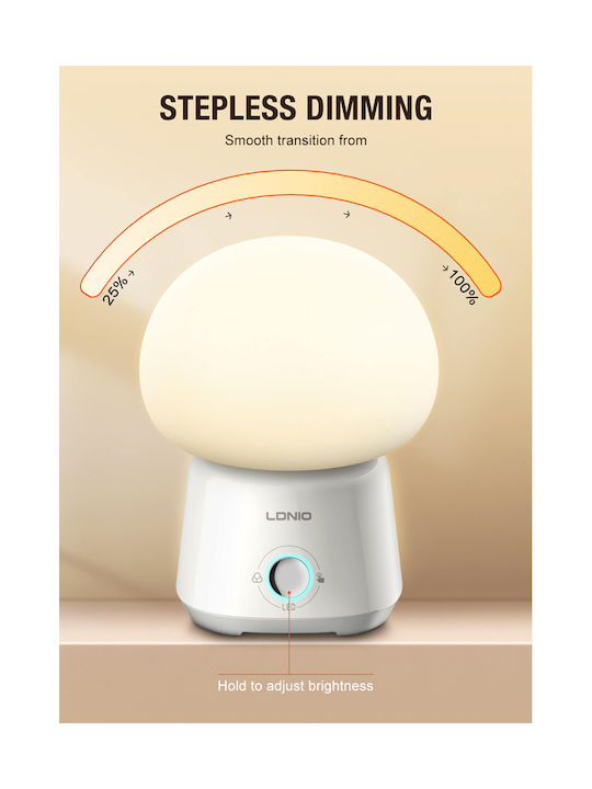 Ldnio Dekorative Lampe Weiß