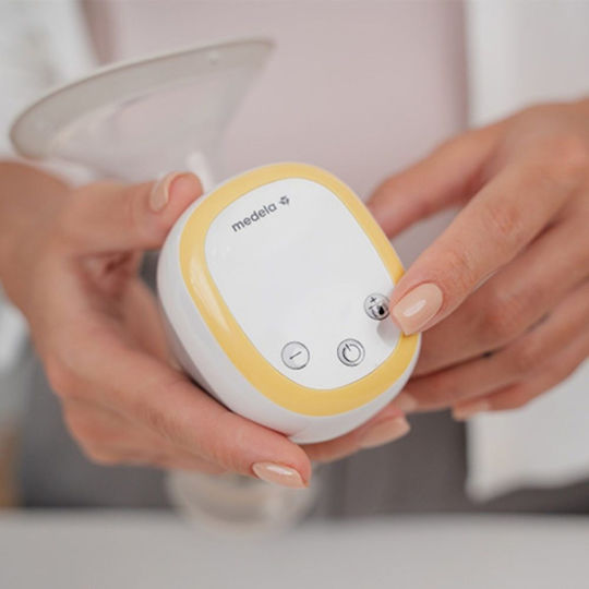 Medela Electric Single Breast Pump Easy Transparent 101047510