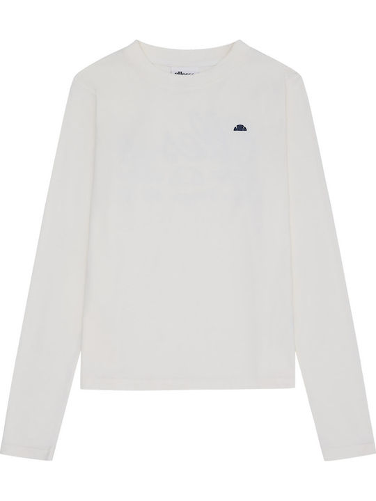 Antoine Summer Women's Cotton Blouse Long Sleeve Ecru