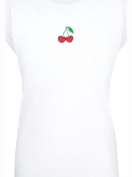 Ladies Damen T-Shirt White