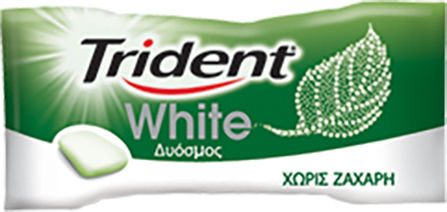 Trident 100 Дъвки за дъвчене Мини с вкус на Мента 1бр 2.8гр