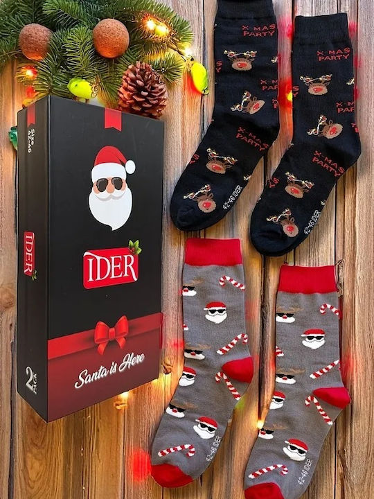 IDER Χριστουγεννιάτικες Κάλτσες 2Pack IDER Χριστουγεννιάτικες Κάλτσες 2Pack