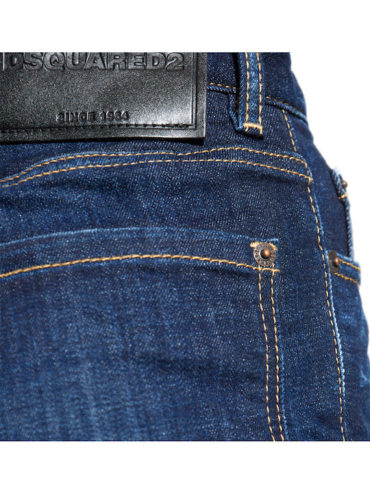 Boston Hoch tailliert Damenjeans Blue