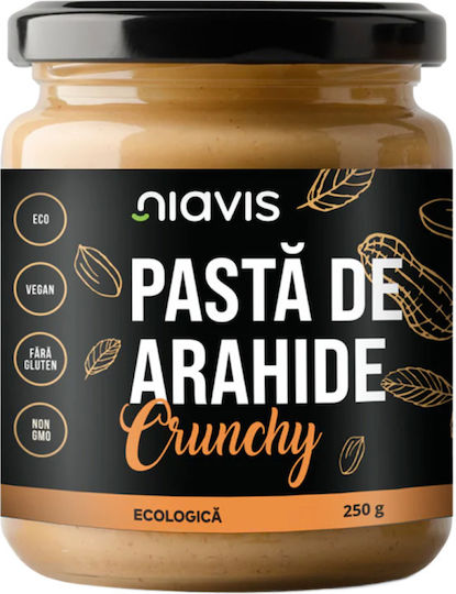 Niavis Organic Product Peanut Butter Crunchy 250gr