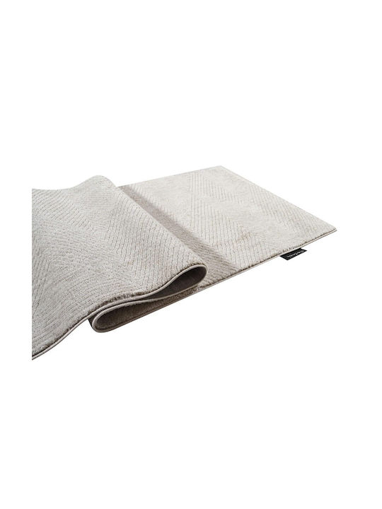 Pierre Cardin Modern Bedroom Rugs Set Cream 9999991329805 3pcs
