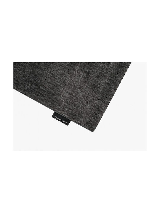 Pierre Cardin Modern Bedroom Rugs Set Anthracite 9999991329829 3pcs