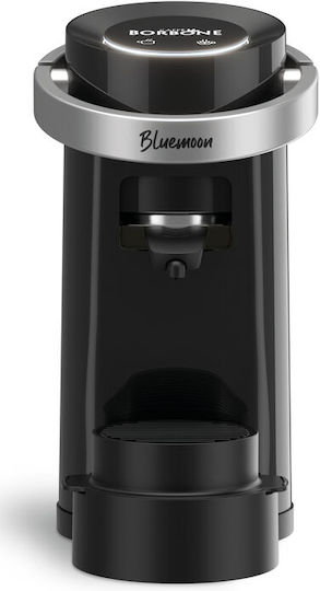 Caffe Borbone Bluemoon Pod Coffee Machine E.S.E. Pod Pressure 15bar Black