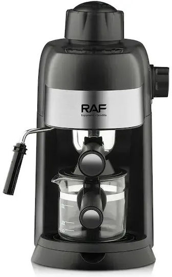 Raf R133 Mașină de Espresso 800W Presiune 15bar Neagră