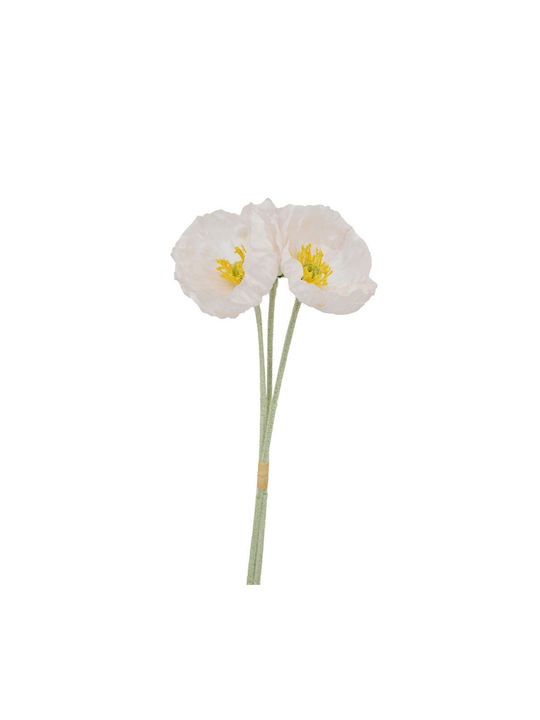 Poppy Λουλουδι Τεχνητο 61 Polyester Ροζ Ανοιχτο Σετ 12 Τμχ 030890 Polyester