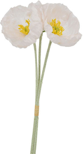 Poppy Λουλουδι Τεχνητο 61 Polyester Ροζ Ανοιχτο Σετ 12 Τμχ 030890 Polyester
