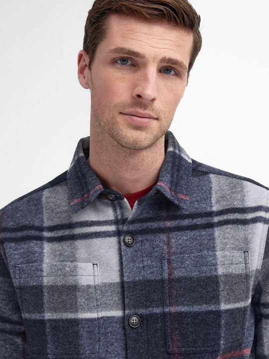 Μακρυμάνικo Overshirt Μπλε