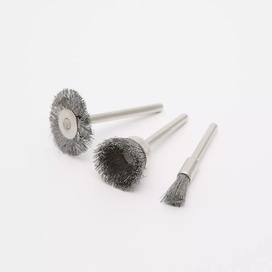 Wire Brushes Iron Set Dremel 3pcs 00825