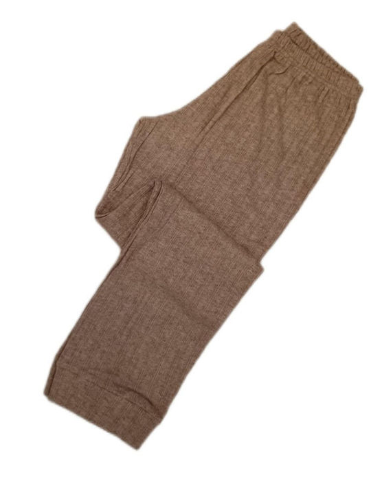 Zen Intimates Winter Women's Pyjama Set Beige