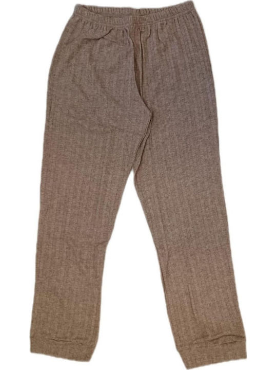 Zen Intimates Winter Women's Pyjama Set Beige