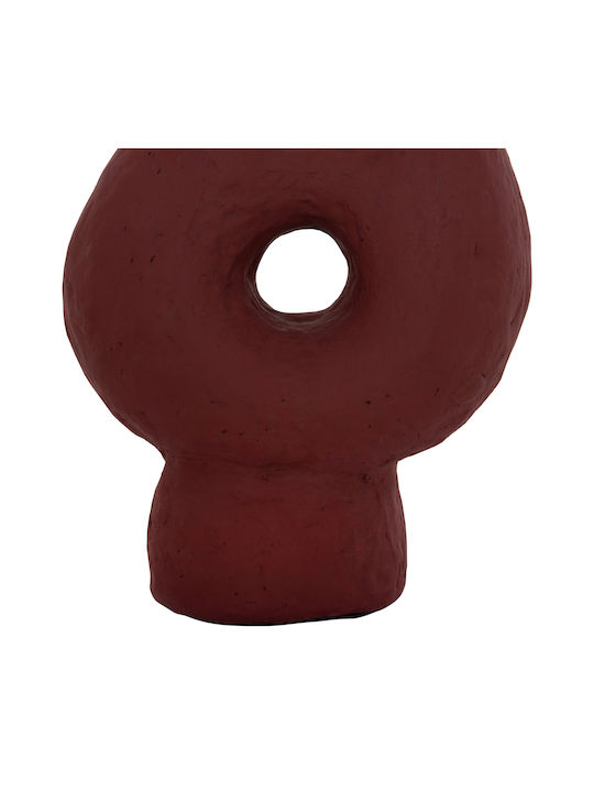 HomeMarkt Decorative Vase Namentis Orange 26x15x32.5cm