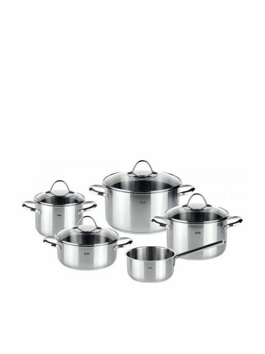 Fissler Paris Kochgeschirr-Set aus Rostfreiem Stahl 5 Teile