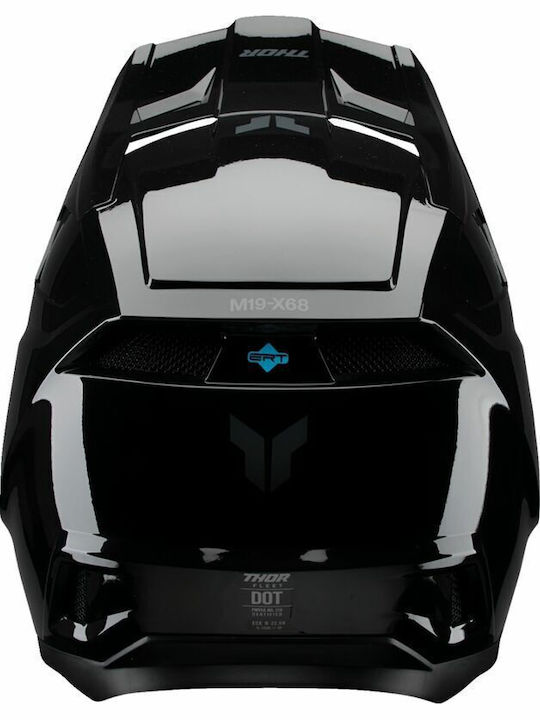 Thor Fleet Blackout Gloss Детска Каска За Мотор Мотокрос ECE 22.06