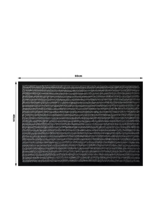 Verk Group Fußmatte Rutschfest Gray 40x60cm