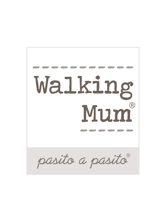 Walking Mum Muslin Changing Pad Burgundy 120x120cm.