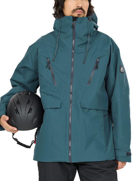 Whistler Men's Ski & Snowboard Jacket Navy Blue W243253-2043