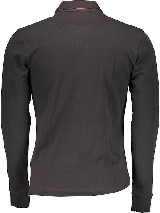 Polo Long Sleeve Blouse Black
