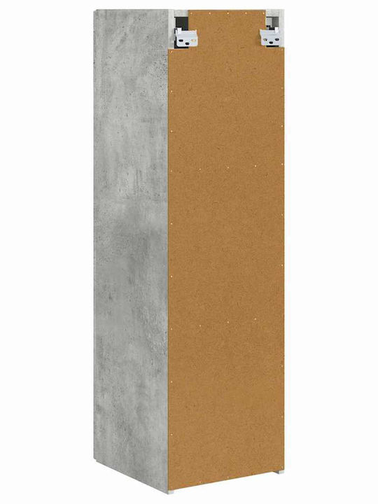 Living Room TV Unit Concrete L30xW31xH100cm