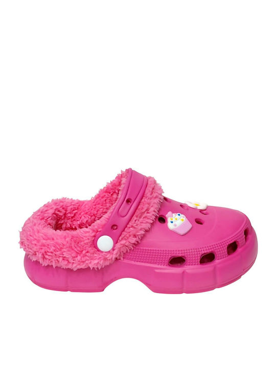 Kids Slippers Fuchsia